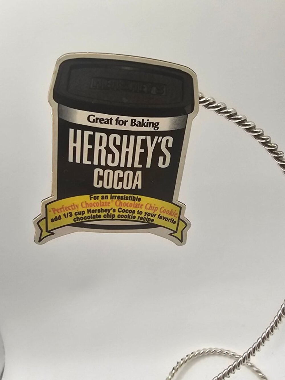 Hersheys Cocoa Baking Recipe Magnet Vintage-Inspired Kitchen Decor‎